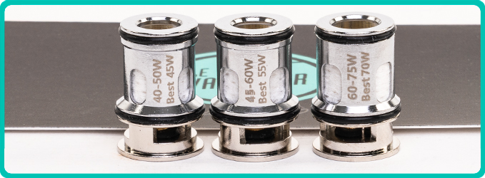 Résistances du Clearomiseur Precisio 2 Sub-Ohm Édition Limitée Silver Night